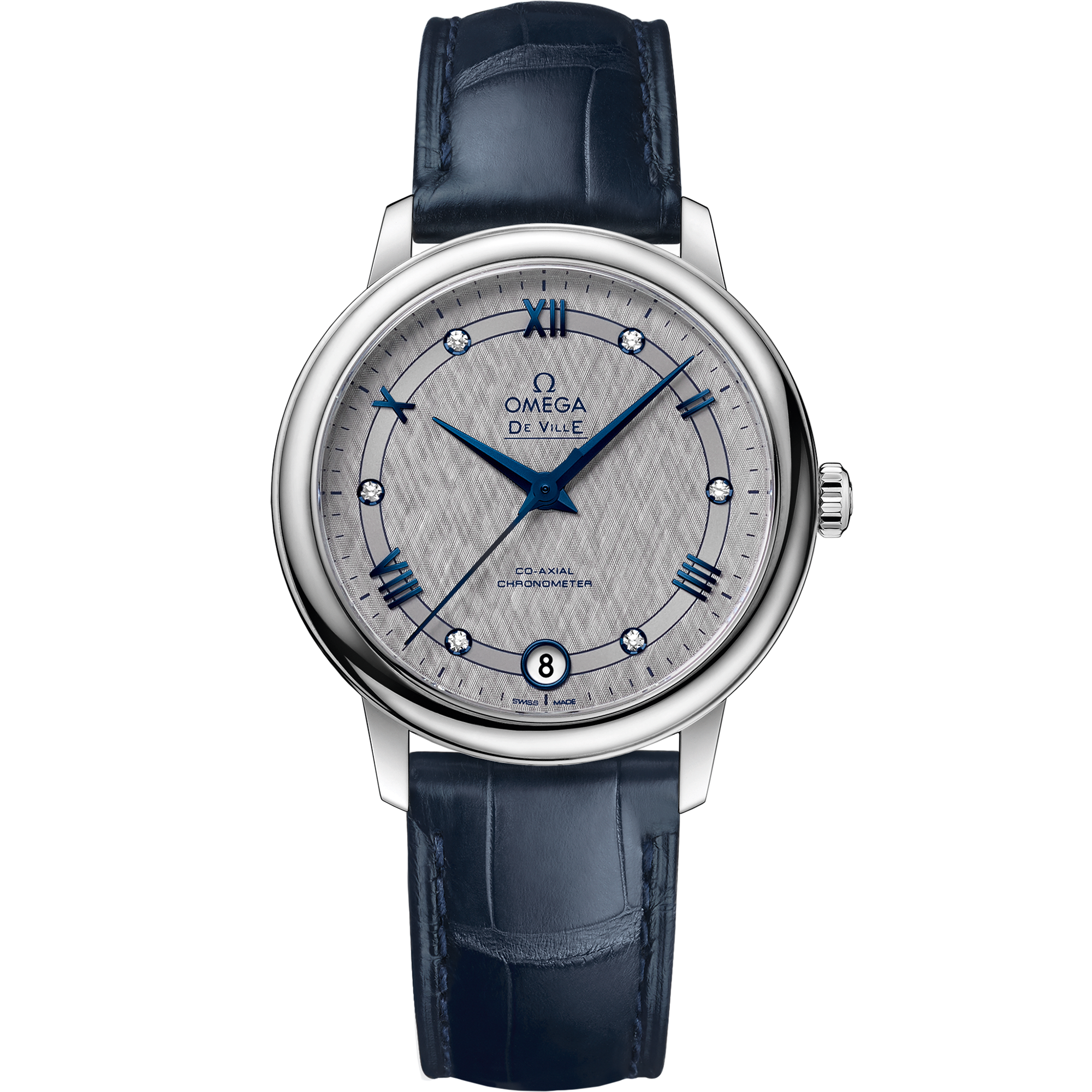 碟飞系列 典雅腕表 32.7毫米, 精钢表壳 搭配 皮表带 - 424.13.33.20.56.002 - 影像 1