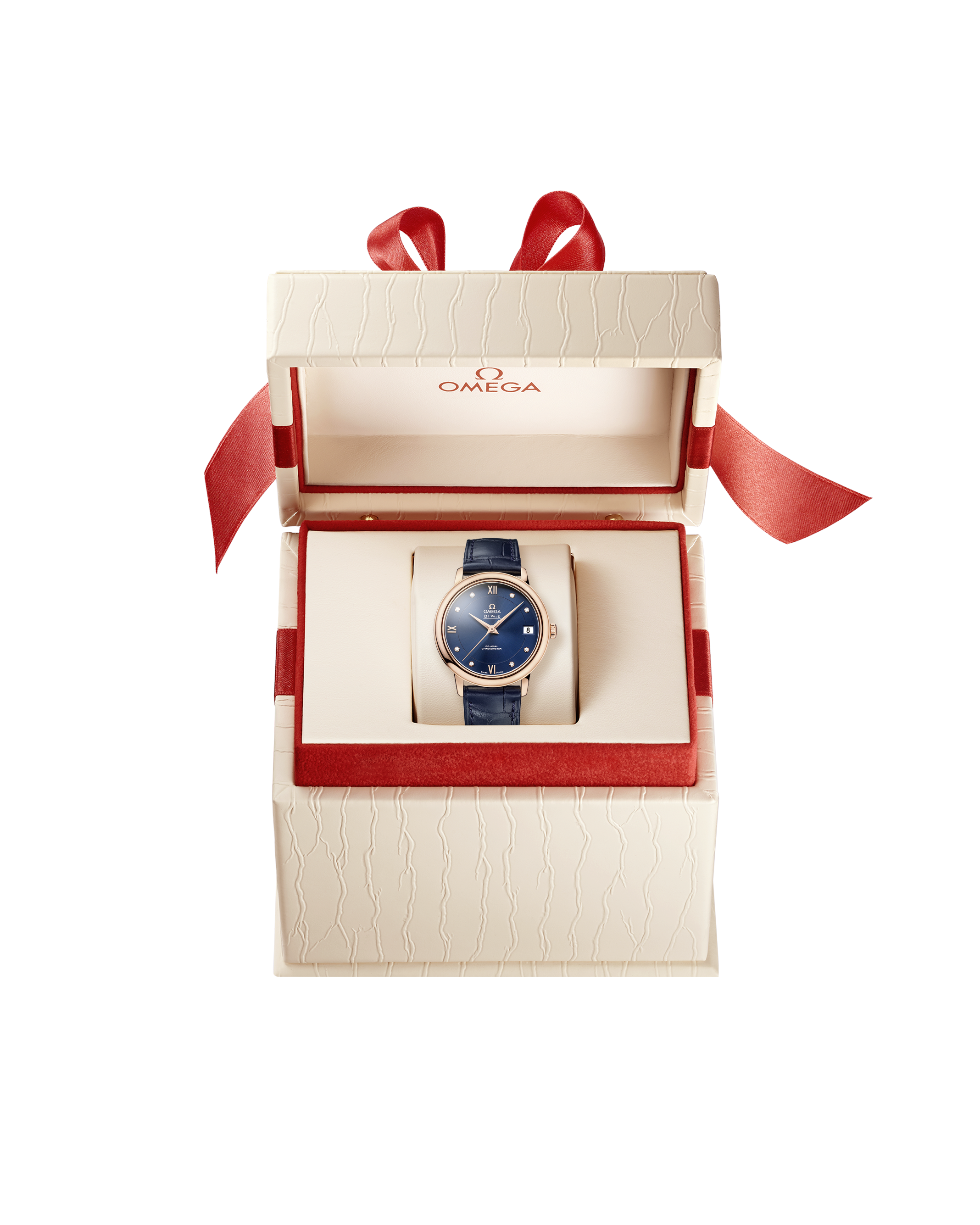 碟飞系列 典雅腕表 32.7毫米, 红色k金表壳 搭配 皮表带 - 424.53.33.20.53.001 - 影像 2