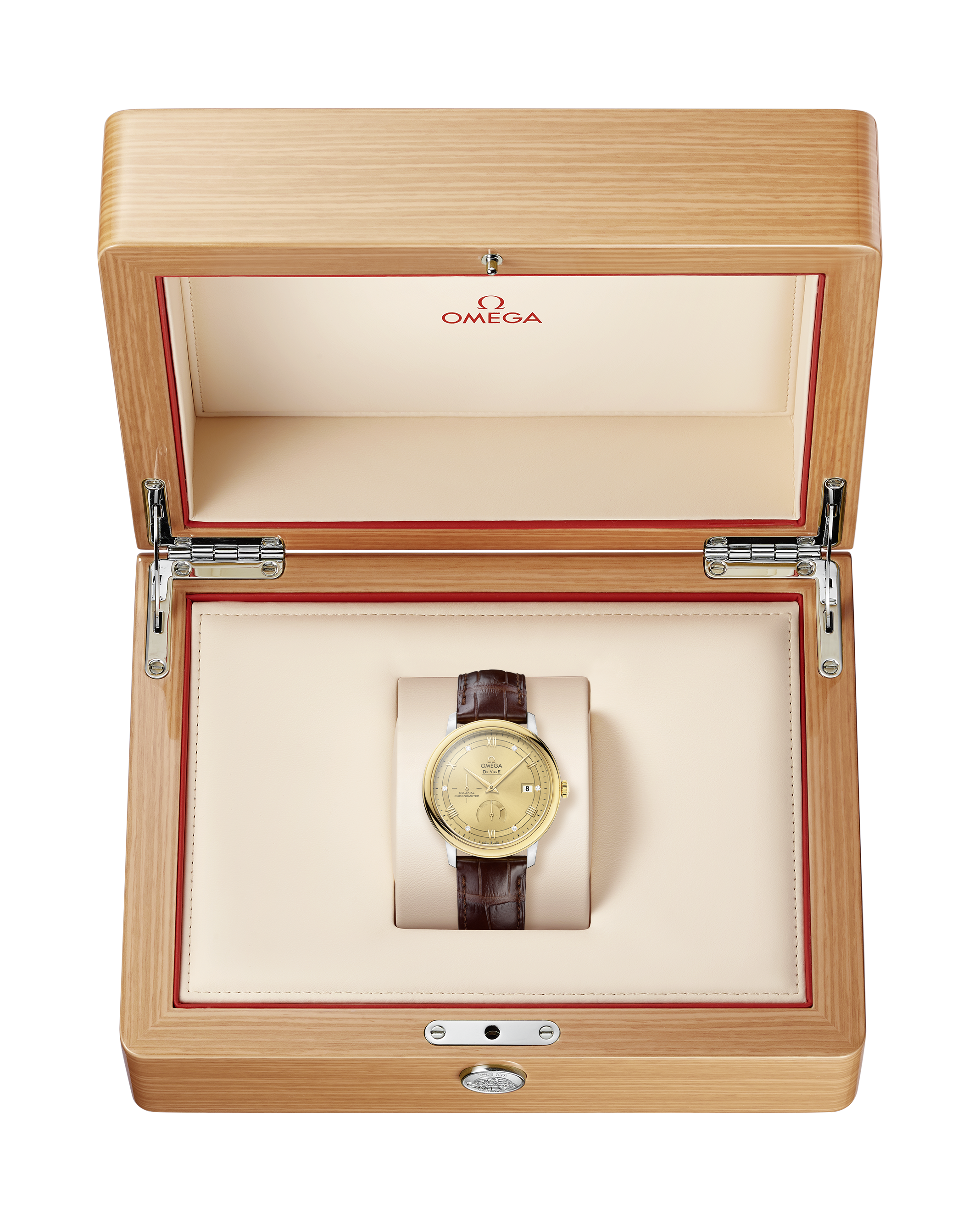 碟飞系列 典雅腕表 39.5毫米, 精钢-黄色18 k金表壳 搭配 皮表带 - 424.23.40.21.58.001 - 影像 2