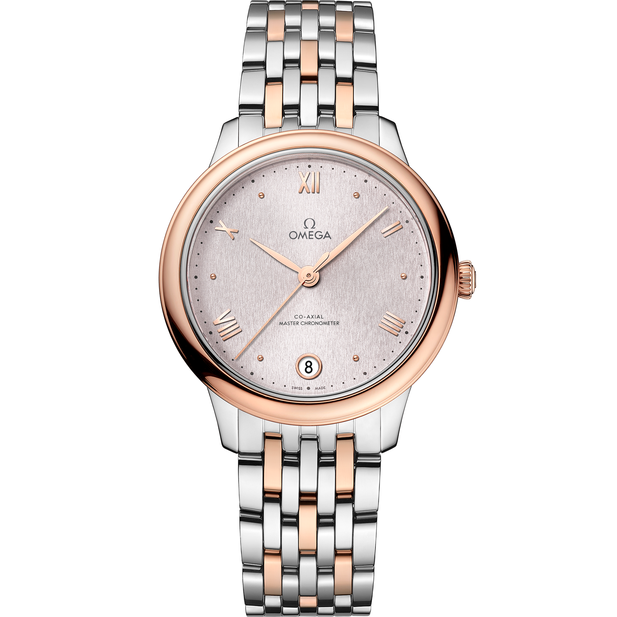 碟飞系列 典雅腕表 34毫米, 精钢-Sedna™ 18k金表壳 搭配 精钢-Sedna™ 18k金表链 - 434.20.34.20.02.003 - 影像 1