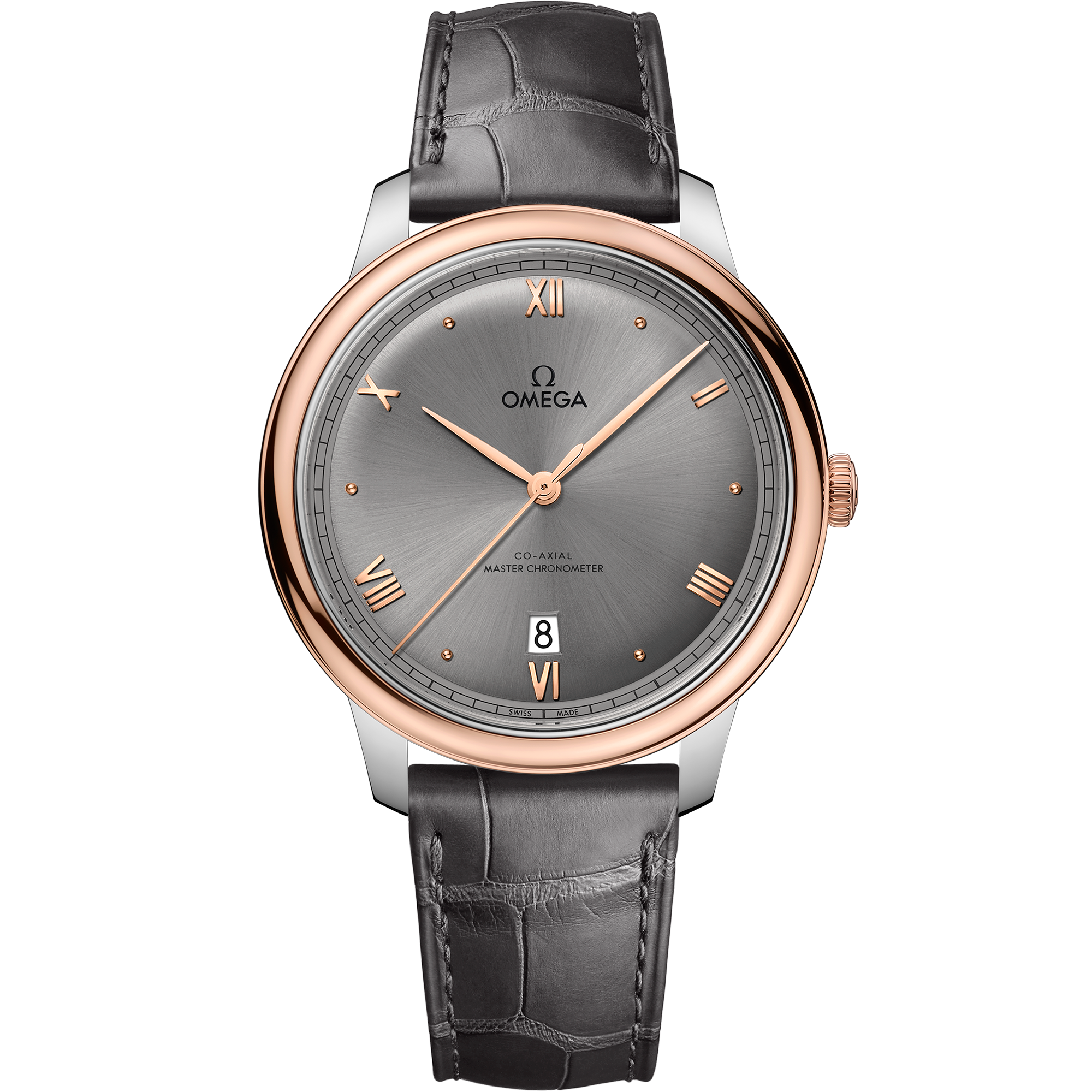 碟飞系列 典雅腕表 40毫米, 精钢-Sedna™ 18k金表壳 搭配 皮表带 - 434.23.40.20.06.001 - 影像 1