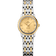 碟飞系列 24.4毫米, 精钢-黄色18 k金表壳 搭配 精钢-黄色18 k金表链 - 42420246008001
