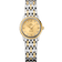 碟飞系列 24.4毫米, 精钢-黄色18 k金表壳 搭配 精钢-黄色18 k金表链 - 42420246058001
