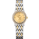 碟飞系列 24.4毫米, 精钢-黄色18 k金表壳 搭配 精钢-黄色18 k金表链 - 42425246058001