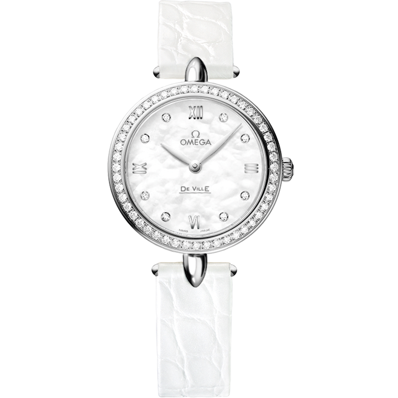 碟飞系列 典雅腕表 27.4毫米, 精钢表壳 搭配 皮表带 - 424.18.27.60.55.001 - 影像 1