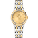 碟飞系列 27.4毫米, 精钢-黄色18 k金表壳 搭配 精钢-黄色18 k金表链 - 42420276008001