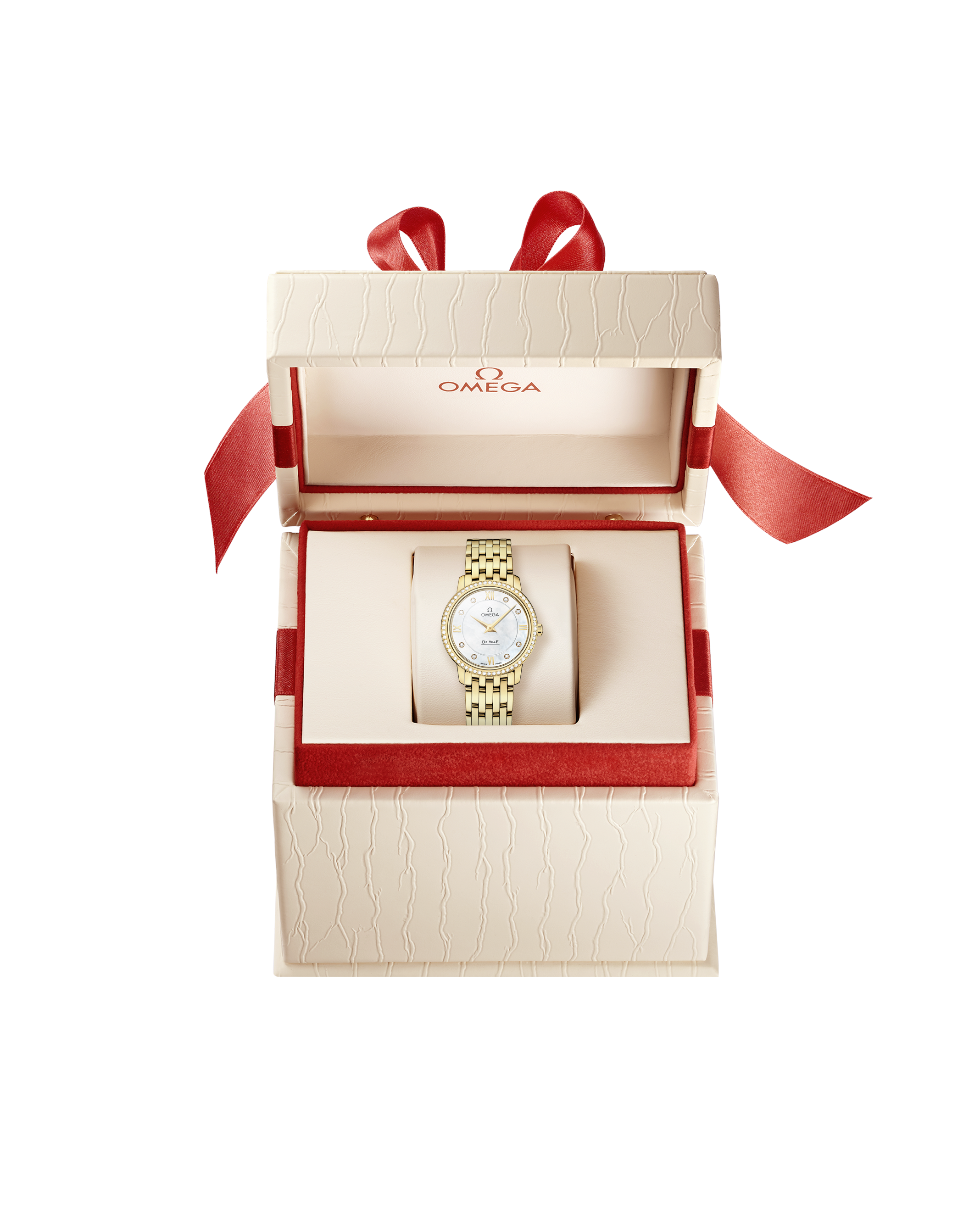 碟飞系列 典雅腕表 27.4毫米, 黄色18 k金表壳 搭配 黄色18 k金表链 - 424.55.27.60.55.001 - 影像 2