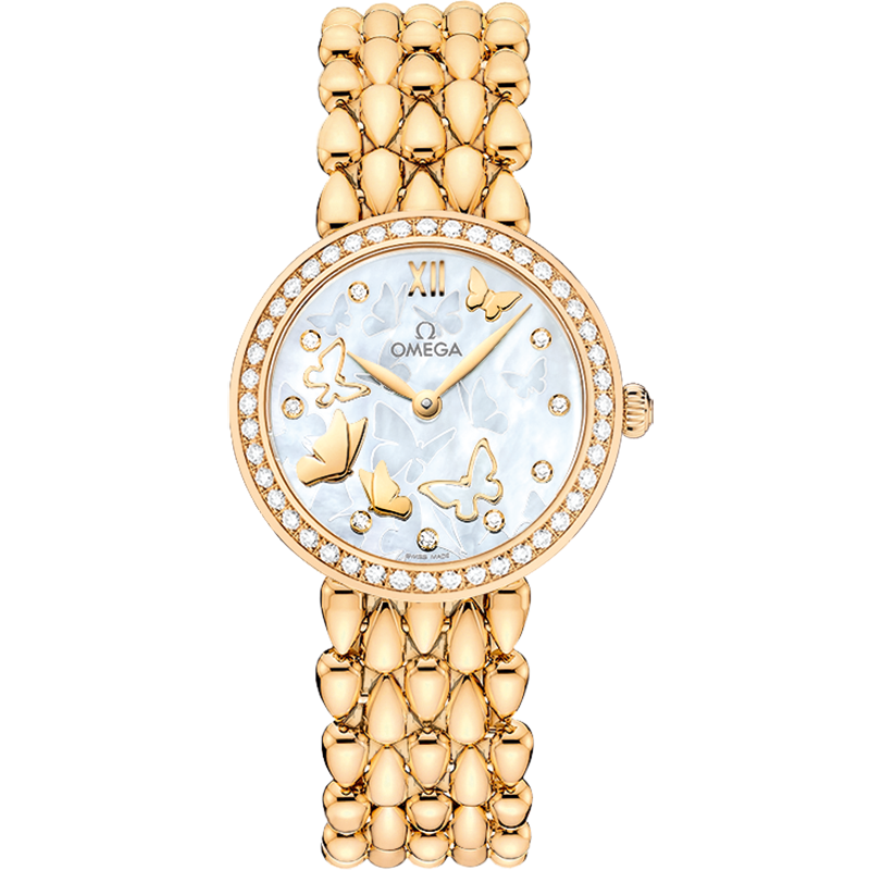 碟飞系列 典雅腕表 27.4毫米, 黄色18 k金表壳 搭配 黄色18 k金表链 - 424.55.27.60.55.005 - 影像 1