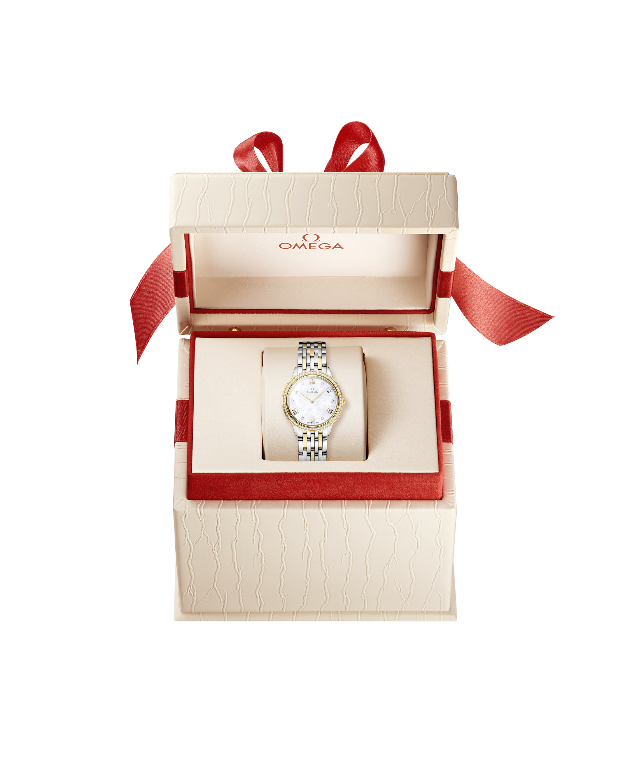 碟飞系列 典雅腕表 27.5毫米, 精钢-黄色18 k金表壳 搭配 精钢-黄色18 k金表链 - 434.25.28.60.55.001 - 影像 3