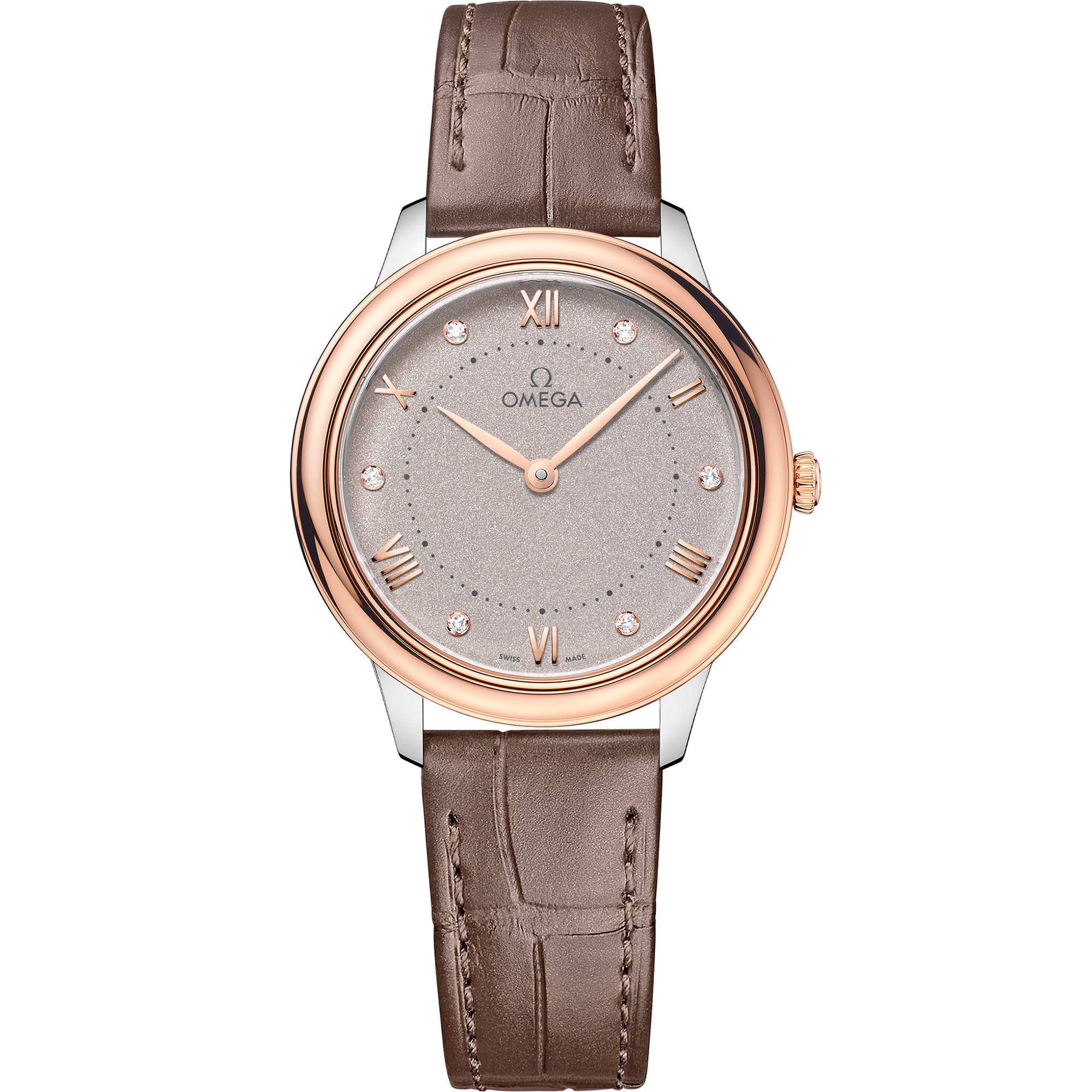 碟飞系列 典雅腕表 30毫米, 精钢-Sedna™ 18k金表壳 搭配 皮表带 - 434.23.30.60.52.001 - 影像 1