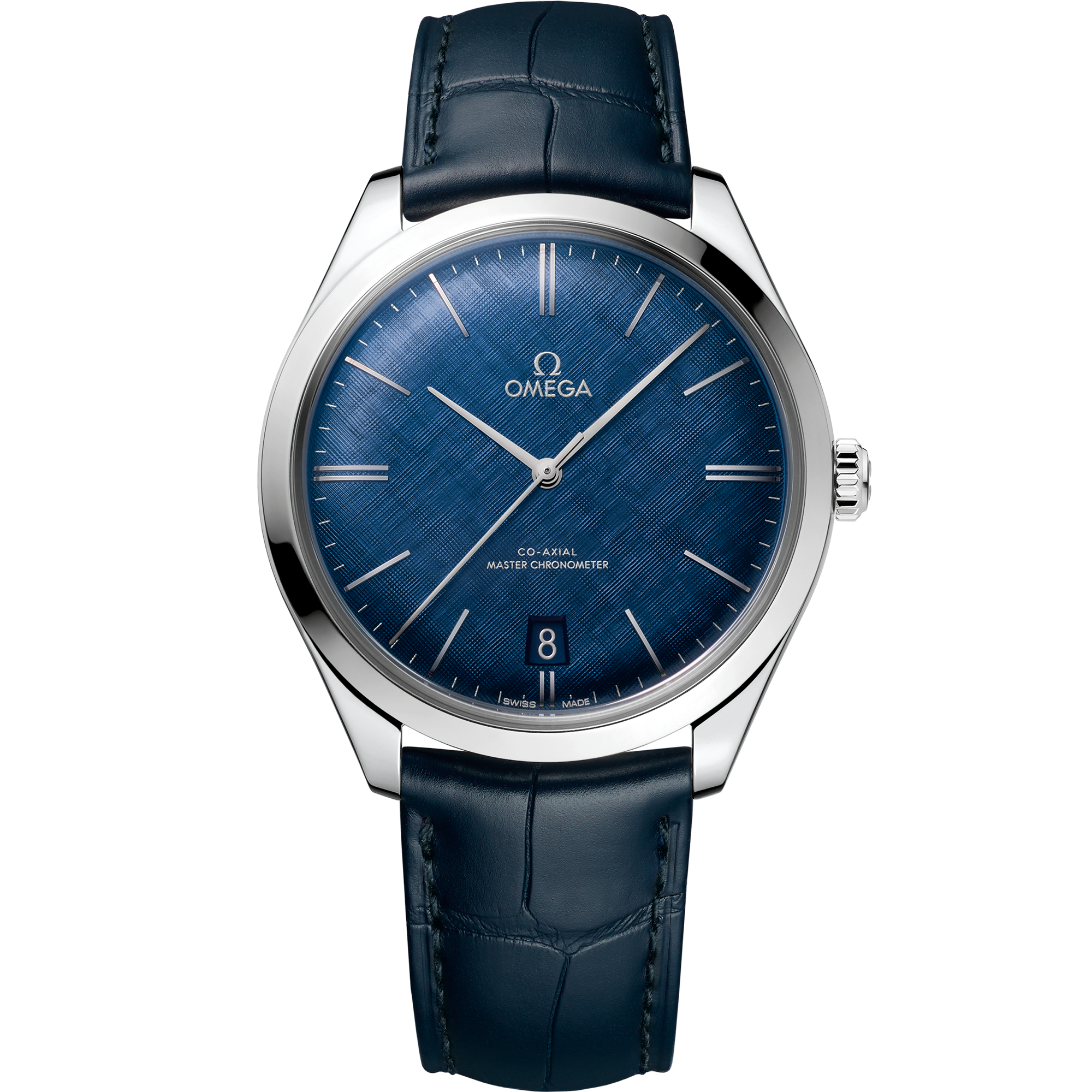 碟飞系列 名典腕表 40毫米, 精钢表壳 搭配 皮表带 - 435.13.40.21.03.001 - 影像 1