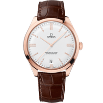 碟飞系列 名典<span class="nowrap">腕表</span> 40毫米, Sedna™ 18k金表壳 搭配 皮表带 - 43253402152002