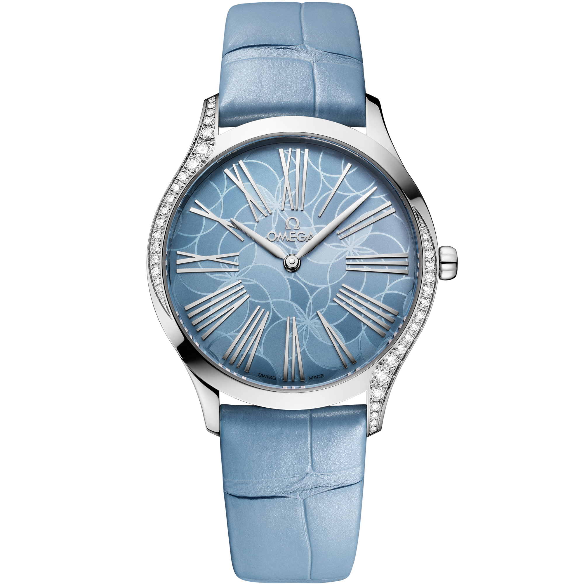 碟飞系列 名典腕表 36毫米, 精钢表壳 搭配 鳄鱼皮 - 428.18.36.60.03.002 - 影像 1