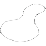 欧米茄DEWDROP系列 项链, 白色18K金 - N75BCA0200105