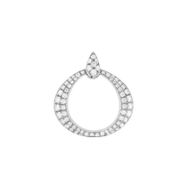 欧米茄DEWDROP<span class="nowrap">系列</span> 吊坠, 白色18k金, 钻石 - P90BCA0200405