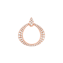 欧米茄DEWDROP<span class="nowrap">系列</span> 吊坠, 红色18k金, 钻石 - P90BGA0200405