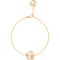 欧米茄FLOWER系列 手链, 黄色18K金, 弧面形珍珠母贝 - B603BB0700105