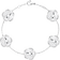 欧米茄FLOWER系列 手链, 白色18K金, 弧面形珍珠母贝 - B603BC0700105