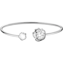 欧米茄FLOWER系列 手链, 弧面形珍珠母贝, 白色18K金 - B603BC0700100