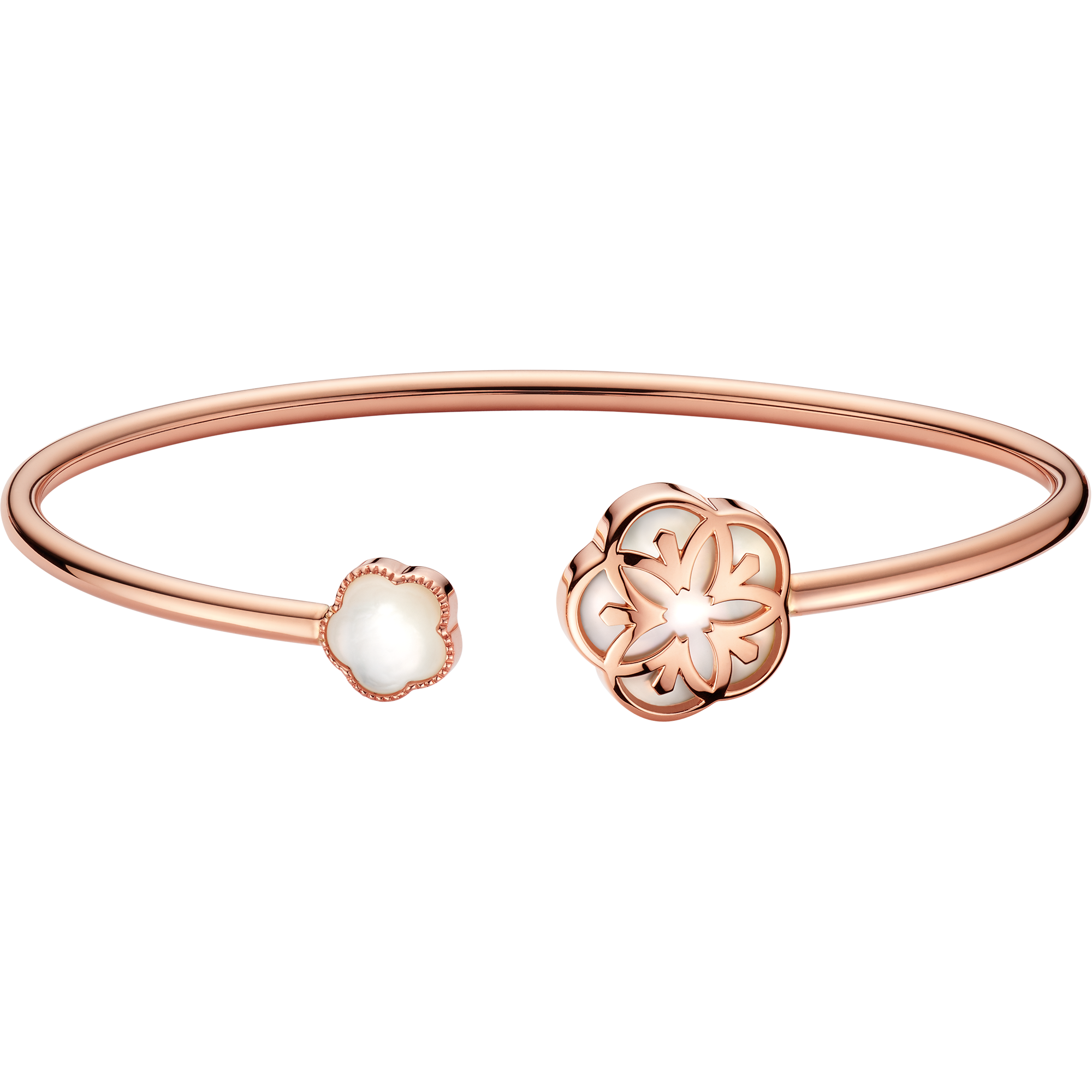 欧米茄FLOWER系列 手链, 红色18k金, 珍珠母贝 - B603BG07001XX - 影像 1