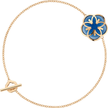 欧米茄FLOWER<span class="nowrap">系列</span> 手链, Moonshine 18k金表壳, 玛瑙 - B603GV070010X