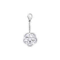 欧米茄FLOWER系列 吊饰, 白色18K金, 弧面形珍珠母贝 - M603BC0700105