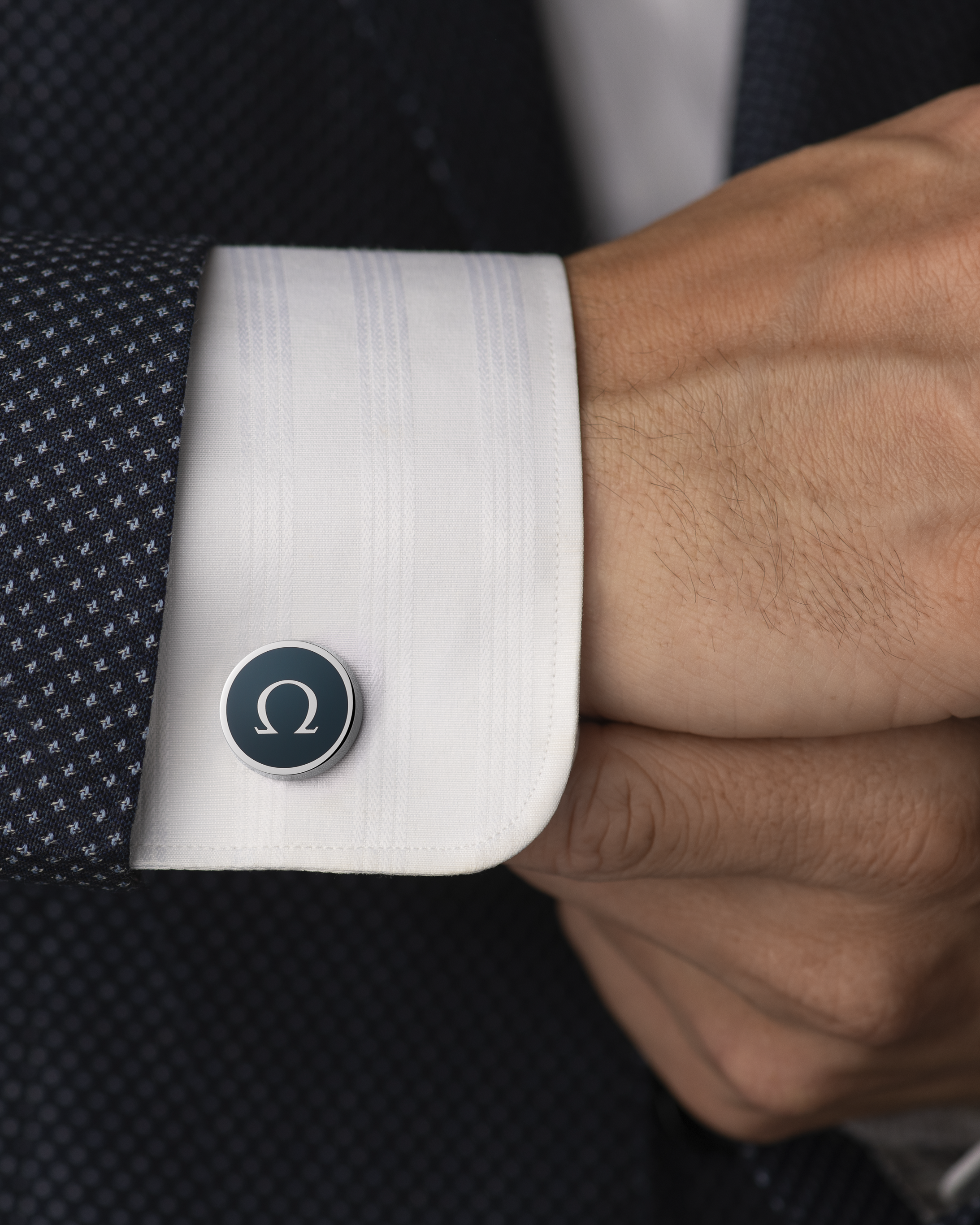 Omegamania 袖扣, 树脂, 精钢 - CA02ST0001105 - 影像 2