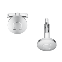 Omegaman<span class="nowrap">ia</span> 袖扣, 精钢 - CA02ST0001205
