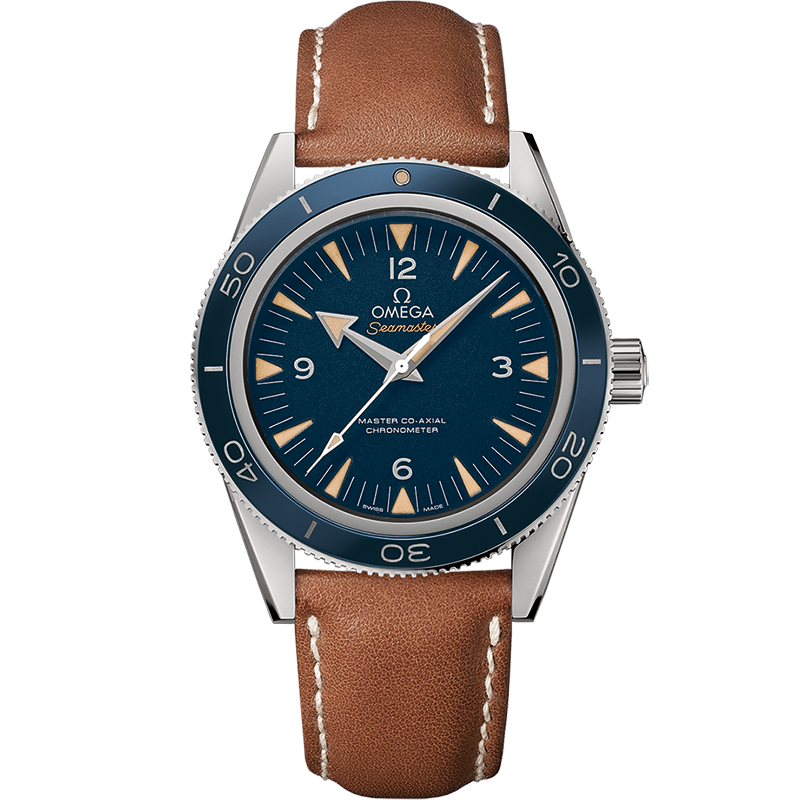 海马系列 海马300 41毫米, 钛金属表壳 搭配 皮表带 - 233.92.41.21.03.001 - 影像 1