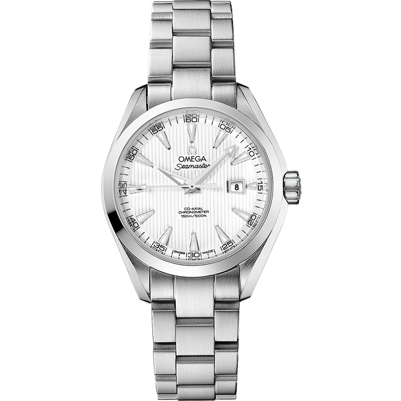 海马系列 AQUA TERRA 150米腕表 34毫米, 精钢表壳 搭配 精钢表链 - 231.10.34.20.04.001 - 影像 1