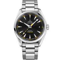 海马系列 AQUA TERRA 150米腕表 41.5毫米, 精钢表壳 搭配 精钢表链 - 23110422101002
