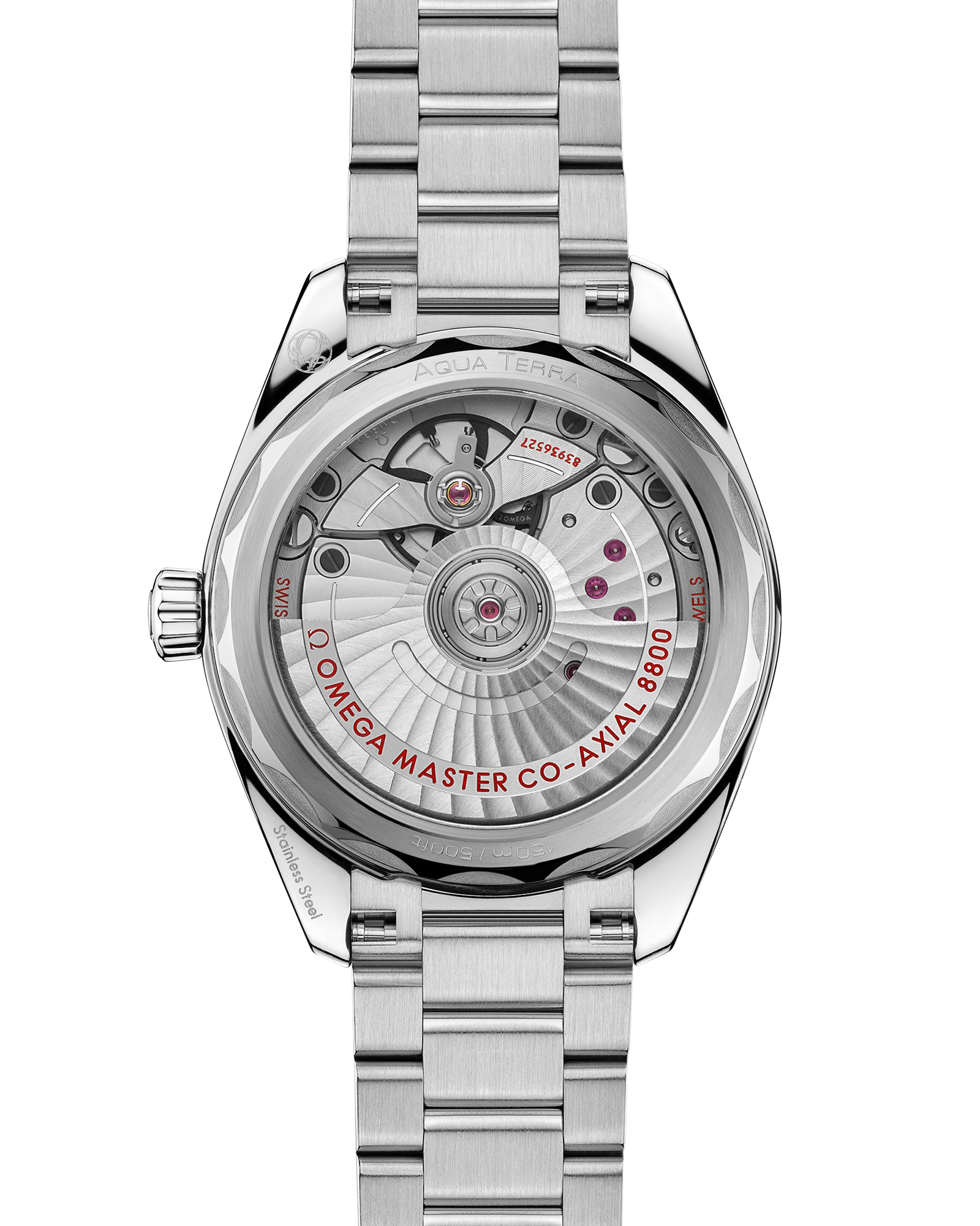 海马系列 AQUA TERRA 150米腕表 34毫米, 精钢表壳 搭配 精钢表链 - 220.10.34.20.01.001 - 影像 2