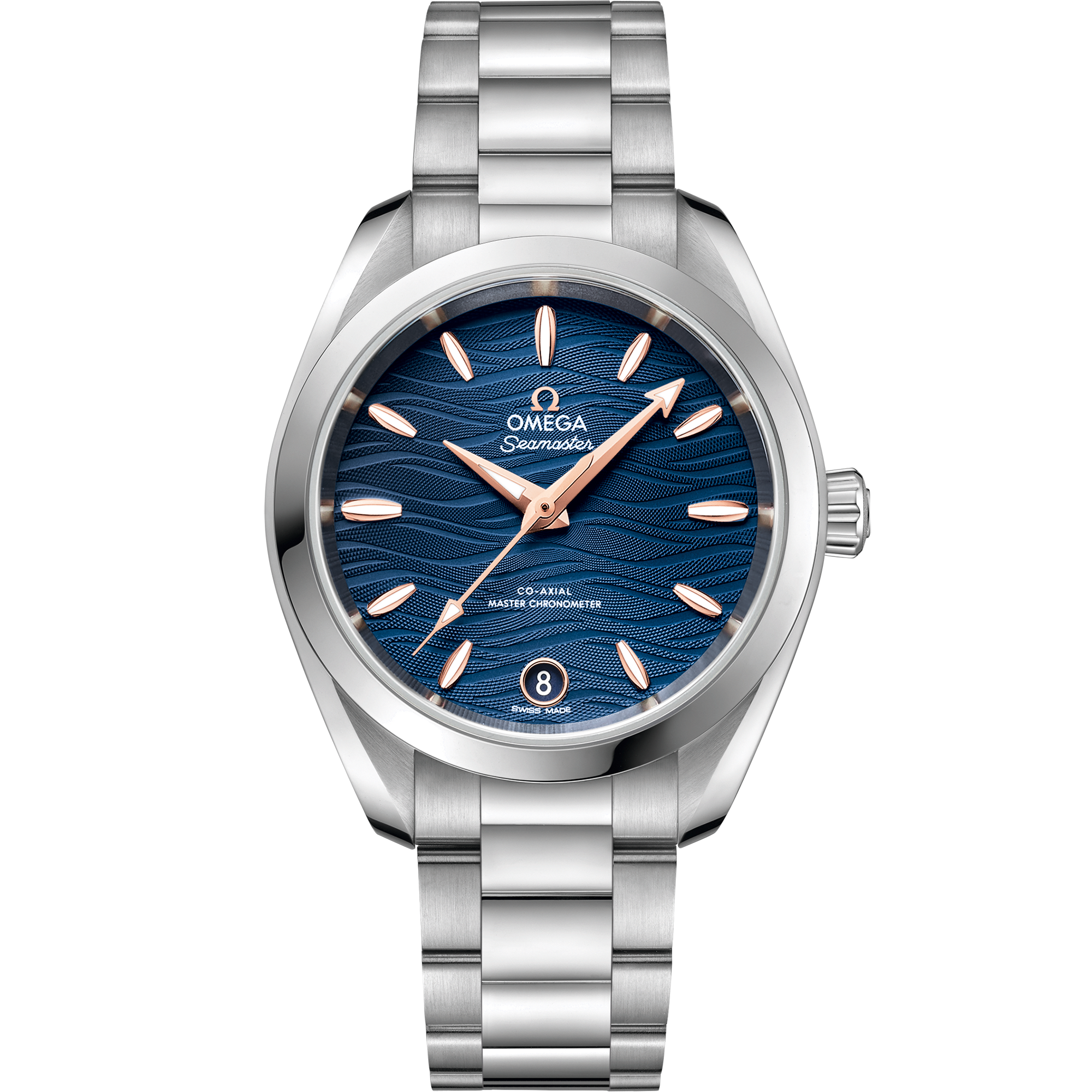 海马系列 AQUA TERRA 150米腕表 34毫米, 精钢表壳 搭配 精钢表链 - 220.10.34.20.03.001 - 影像 1