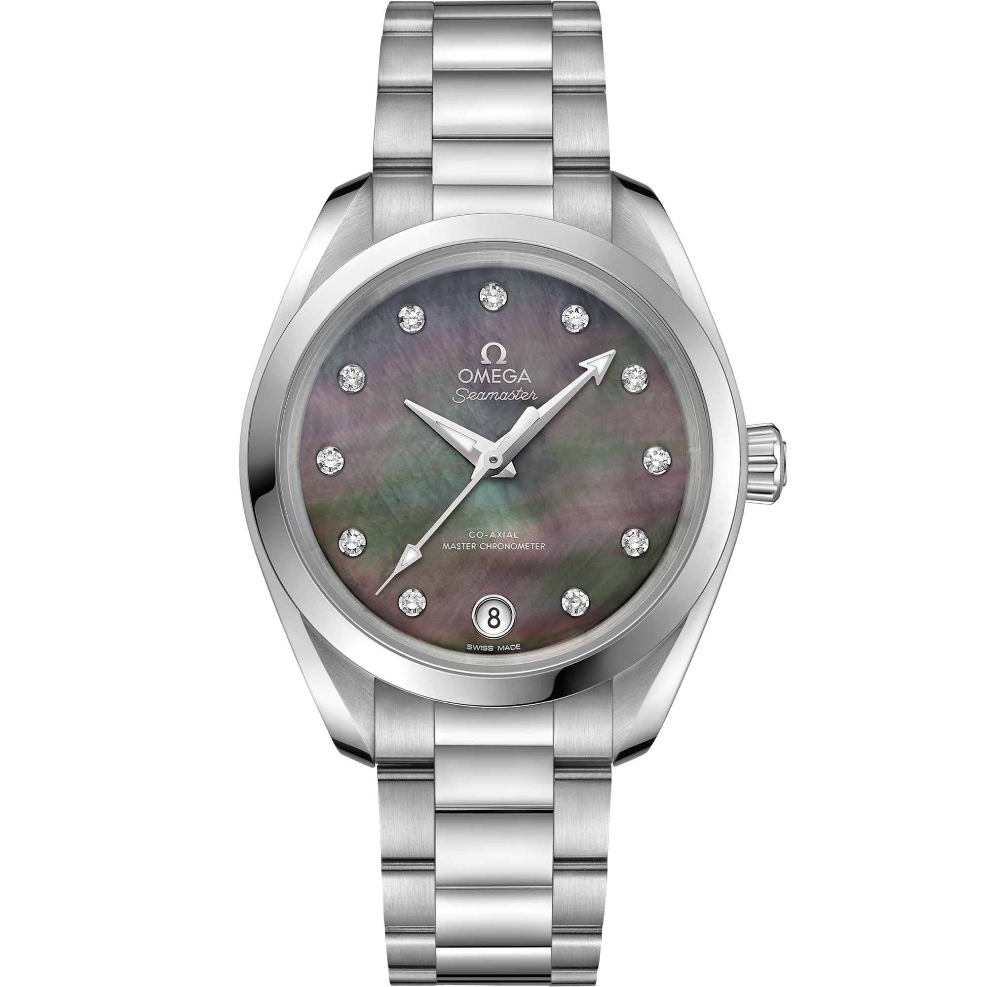 海马系列 AQUA TERRA 150米腕表 34毫米, 精钢表壳 搭配 精钢表链 - 220.10.34.20.57.001 - 影像 1