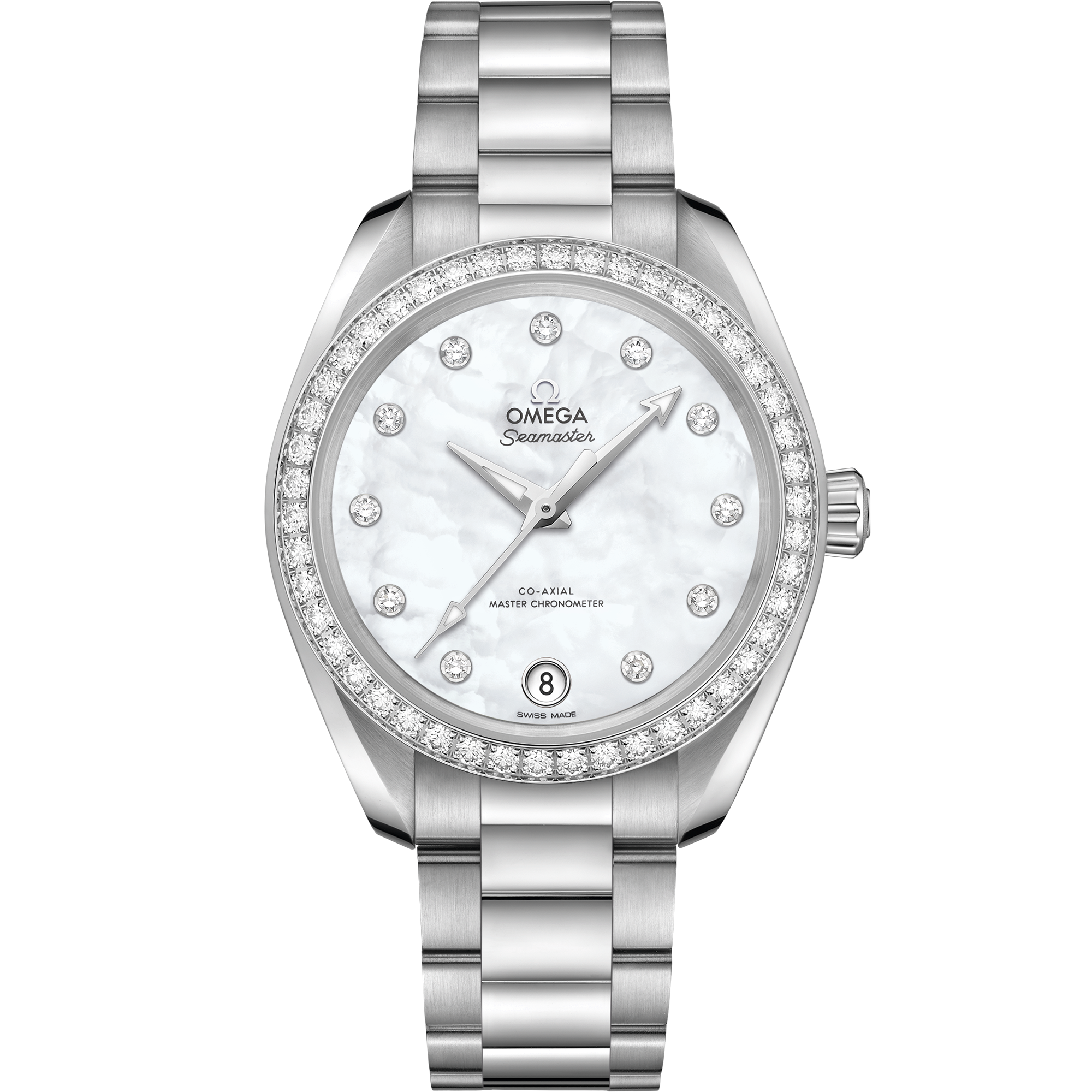 海马系列 AQUA TERRA 150米腕表 34毫米, 精钢表壳 搭配 精钢表链 - 220.15.34.20.55.001 - 影像 1