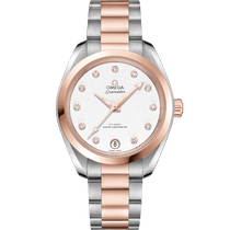 海马系列 34毫米, 精钢-Sedna™ 18k金表壳 搭配 精钢-Sedna™ 18k金表链 - 22020342052001