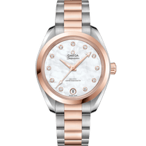 海马系列 34毫米, 精钢-Sedna™ 18k金表壳 搭配 精钢-Sedna™ 18k金表链 - 22020342055001