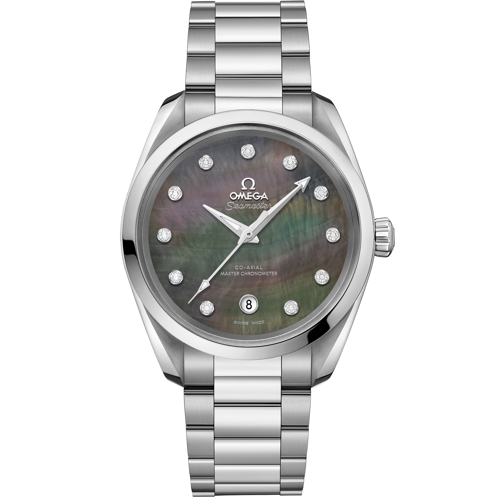 海马系列 AQUA TERRA 150米腕表 38毫米, 精钢表壳 搭配 精钢表链 - 220.10.38.20.57.001 - 影像 1