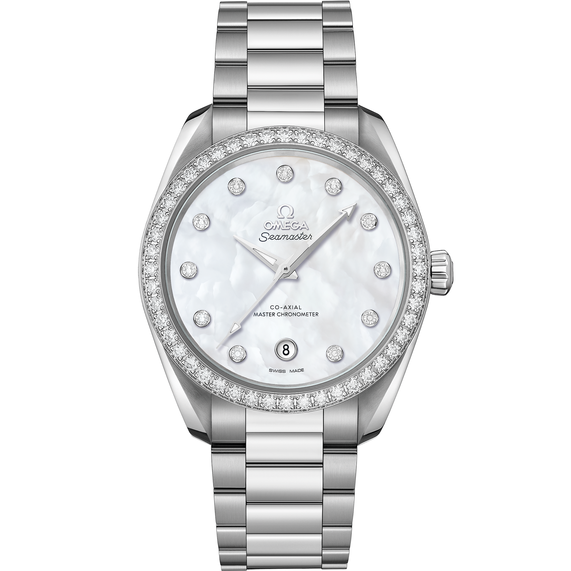 海马系列 AQUA TERRA 150米腕表 38毫米, 精钢表壳 搭配 精钢表链 - 220.15.38.20.55.001 - 影像 1