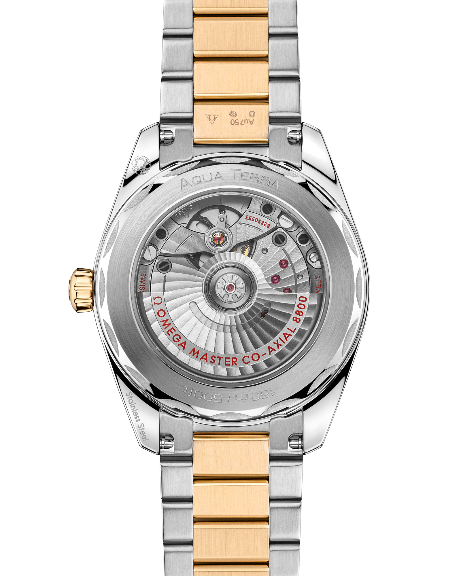 海马系列 AQUA TERRA 150米腕表 38毫米, 精钢-Moonshine 18k金 搭配 精钢-Moonshine 18k金 - 220.20.38.20.10.002 - 影像 2