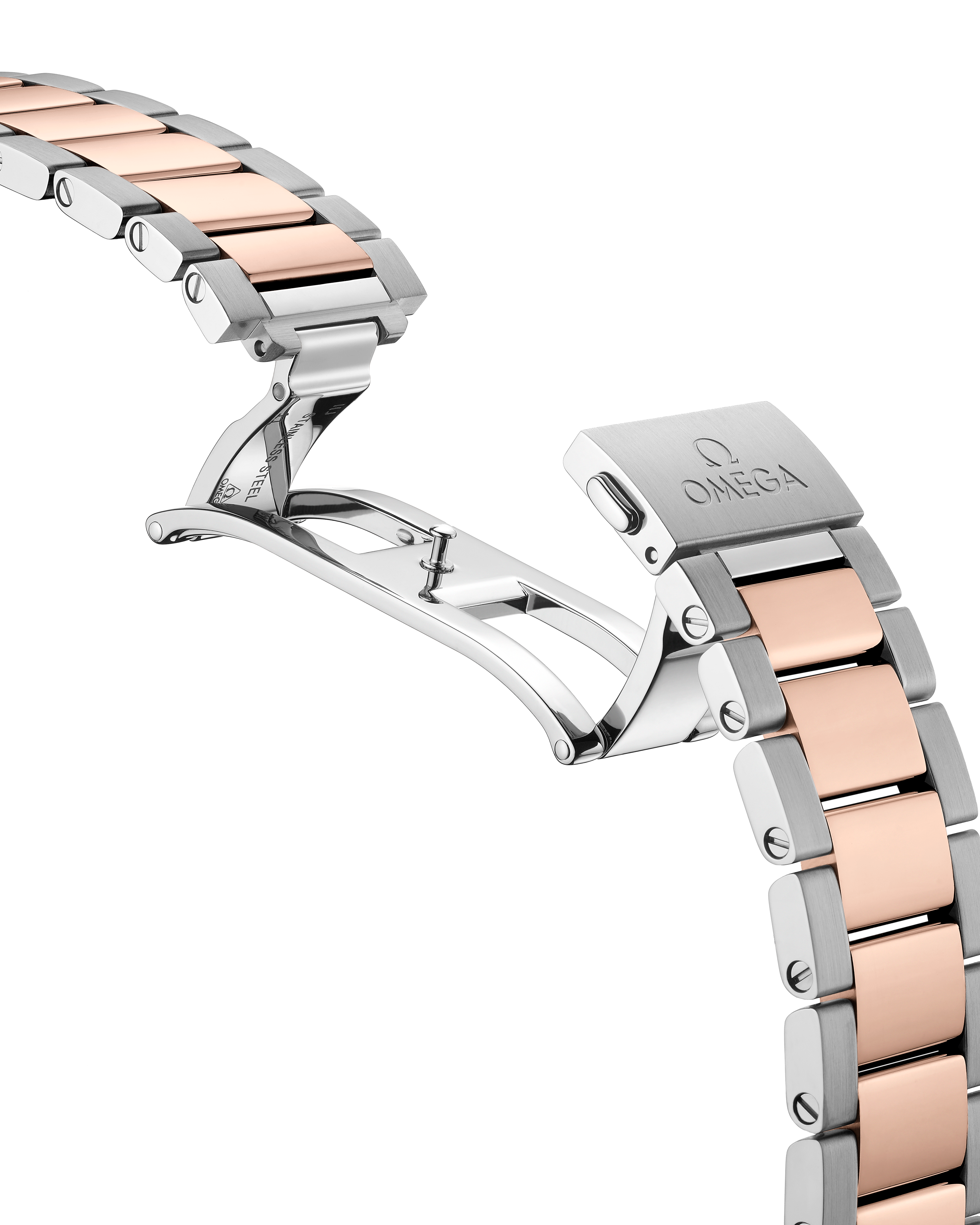 海马系列 AQUA TERRA 150米腕表 38毫米, 精钢-Sedna™ 18k金表壳 搭配 精钢-Sedna™ 18k金表链 - 220.20.38.20.55.001 - 影像 3