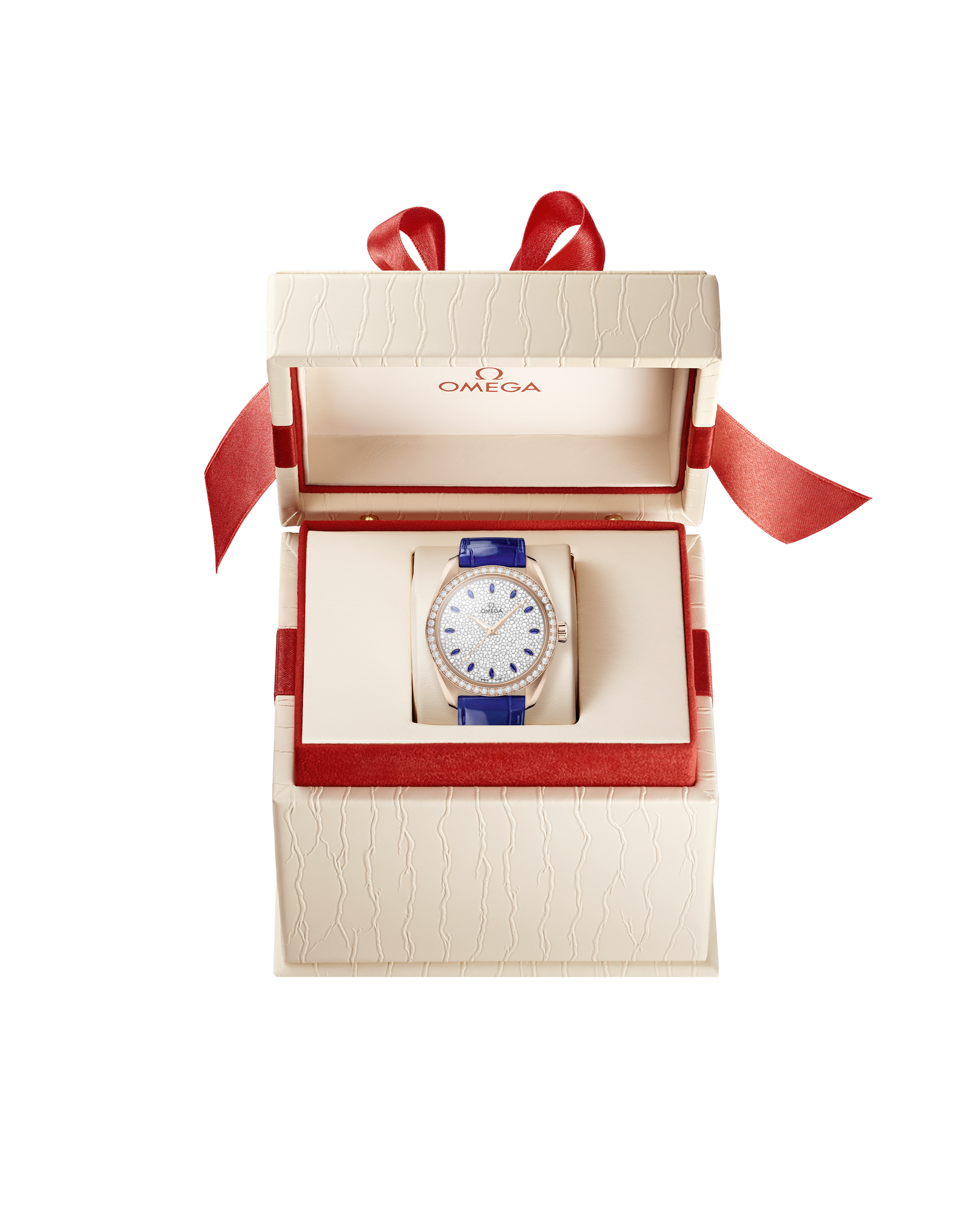 海马系列 AQUA TERRA 150米腕表 38毫米, Sedna™ 18k金表壳 搭配 皮表带 - 220.58.38.20.99.002 - 影像 3