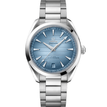 海马系列 AQUA TERRA 150米腕表 41毫米, 精钢表壳 搭配 精钢表链 - 22010412103005