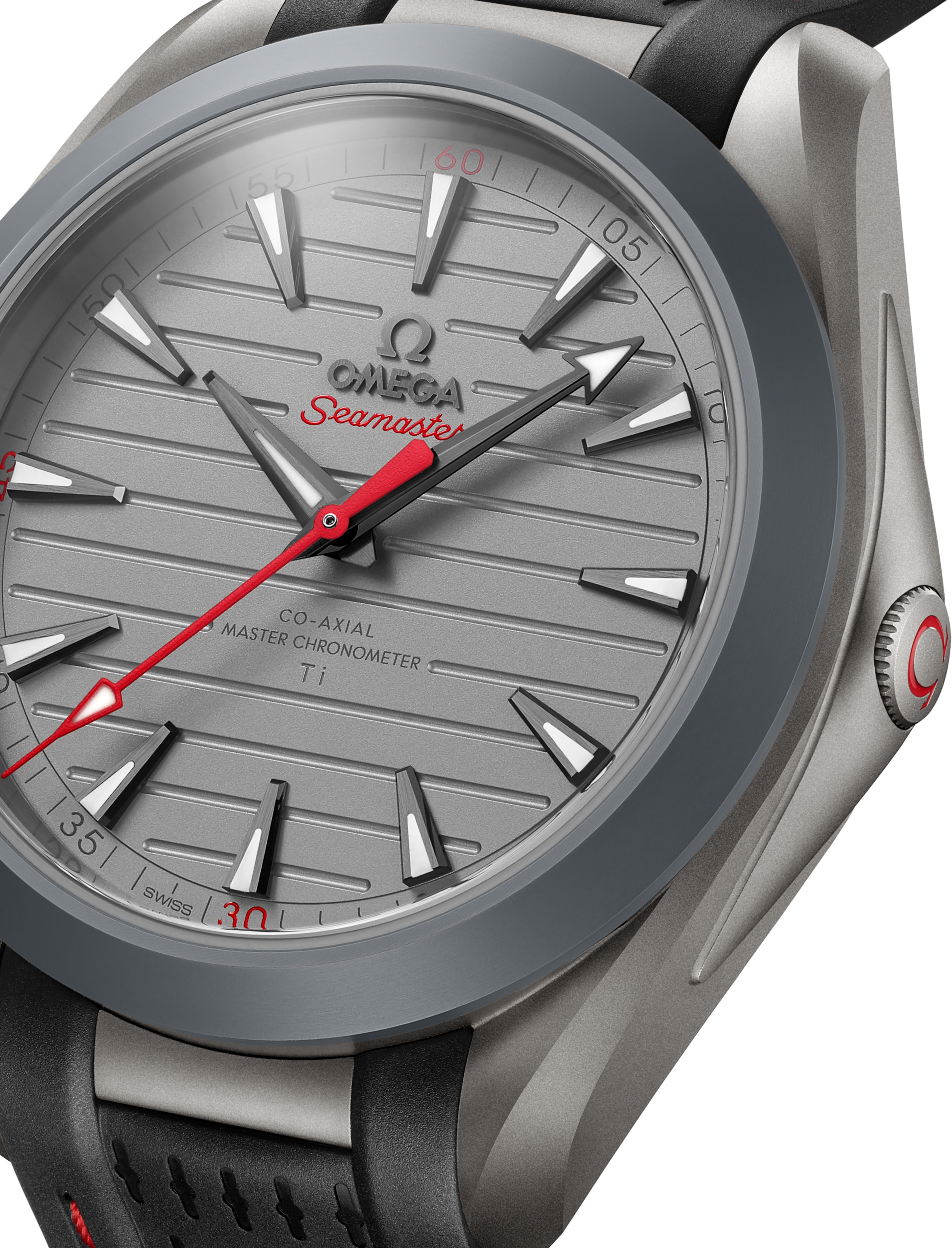 海马系列 AQUA TERRA 150米腕表 41毫米, 钛金属表壳 搭配 橡胶表带 - 220.92.41.21.06.001 - 影像 3