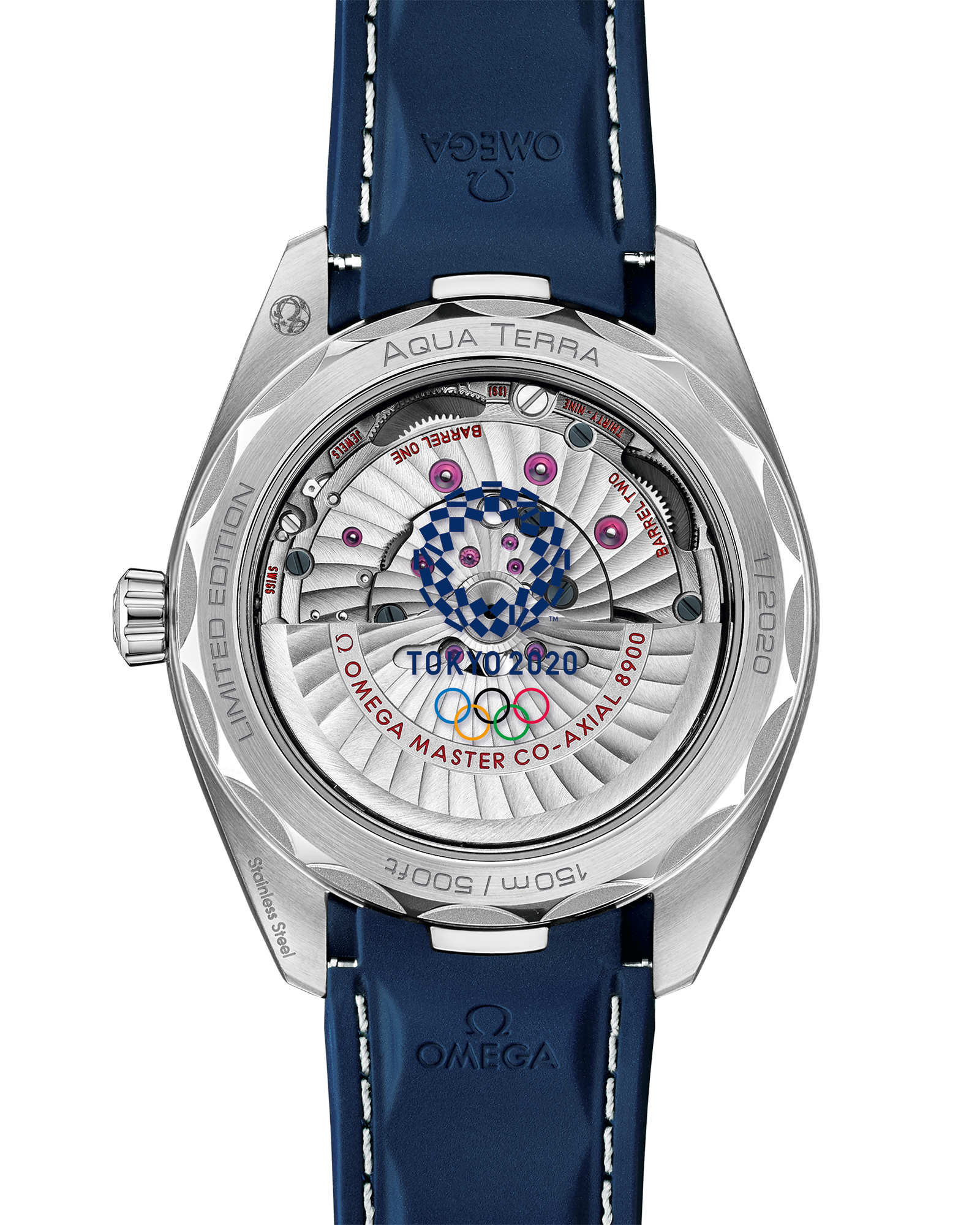 海马系列 AQUA TERRA 150米腕表 41毫米, 精钢表壳 搭配 橡胶表带 - 522.12.41.21.03.001 - 影像 2