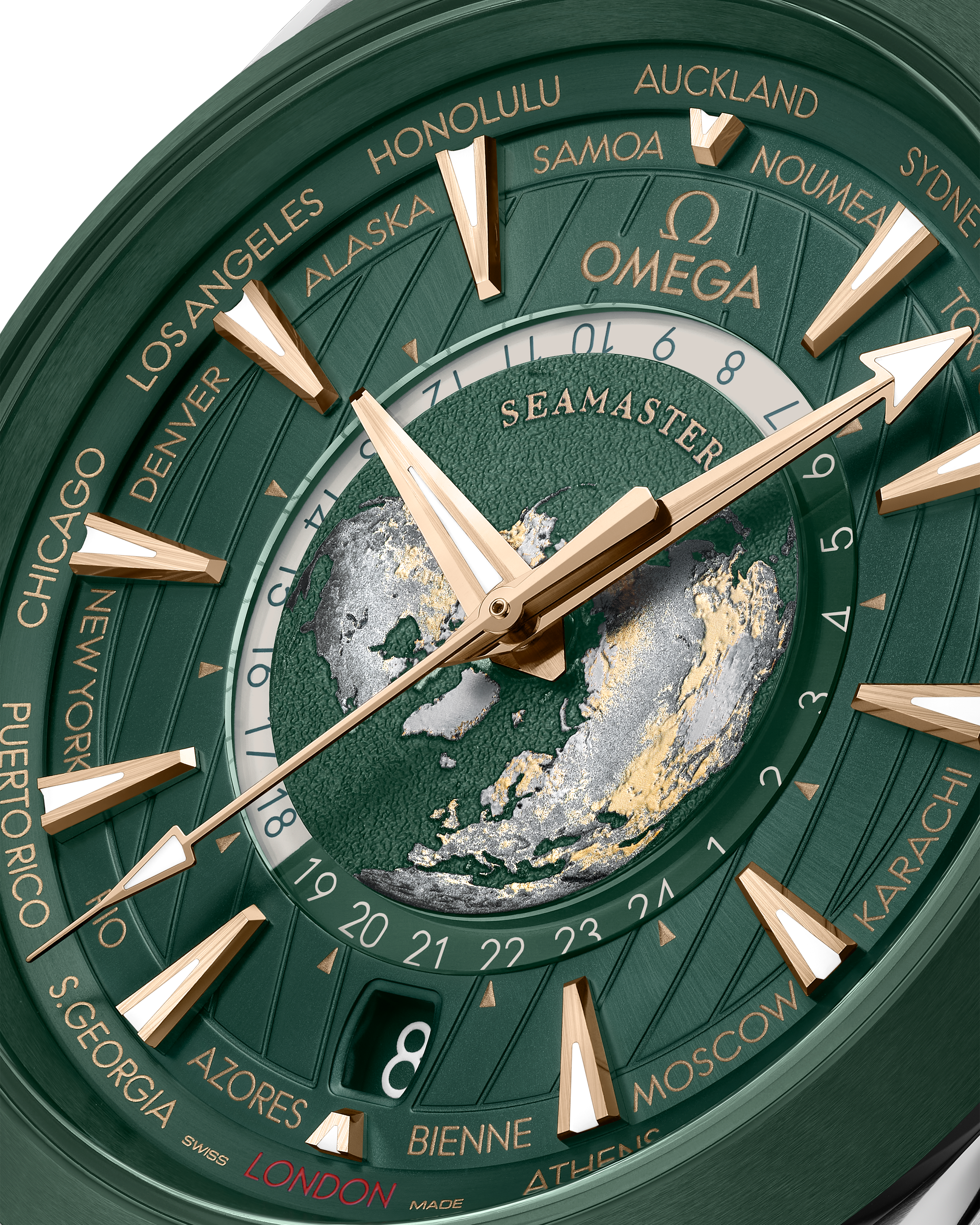 海马系列 AQUA TERRA 150米腕表 43毫米, 精钢表壳 搭配 精钢表链 - 220.30.43.22.10.001 - 影像 3