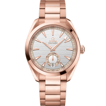 海马系列 AQUA TERRA 150米腕表 41毫米, Sedna™ 18k金表壳 搭配 Sedna™ 18k金表链 - 22050412102002