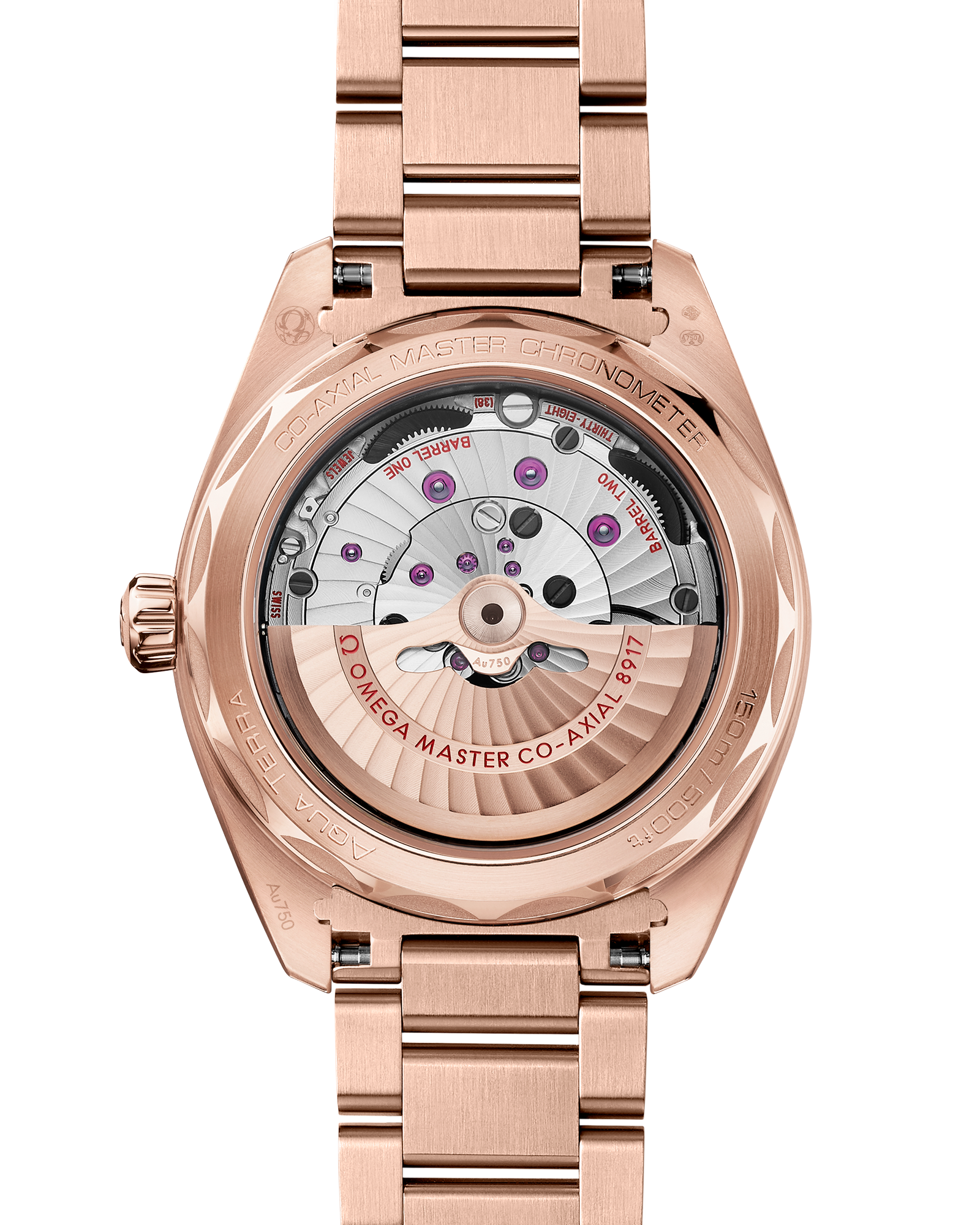 海马系列 AQUA TERRA 150米腕表 41毫米, Sedna™ 18k金表壳 搭配 Sedna™ 18k金表链 - 220.50.41.21.02.002 - 影像 2