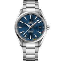 海马系列 AQUA TERRA 150米腕表 41.5毫米, 精钢表壳 搭配 精钢表链 - 52210422103001