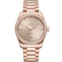 海马系列AQUA TERRA SHADES腕表 38毫米, Sedna™ 18k金表壳 搭配 Sedna™ 18k金表链 - 22055382009001